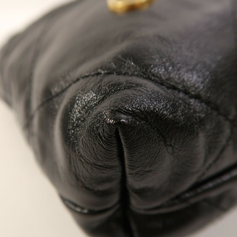 CHANEL 牛皮皮革Chanel 22 Mini金扣手挽肩背兩用袋-10