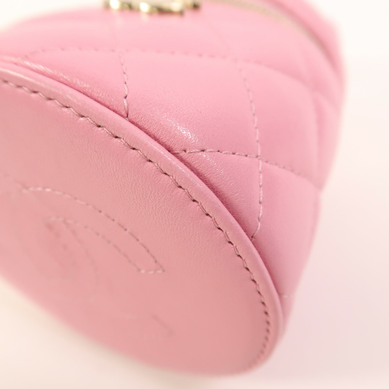 CHANEL 羊皮皮革Hand Bag金扣手挽袋-10