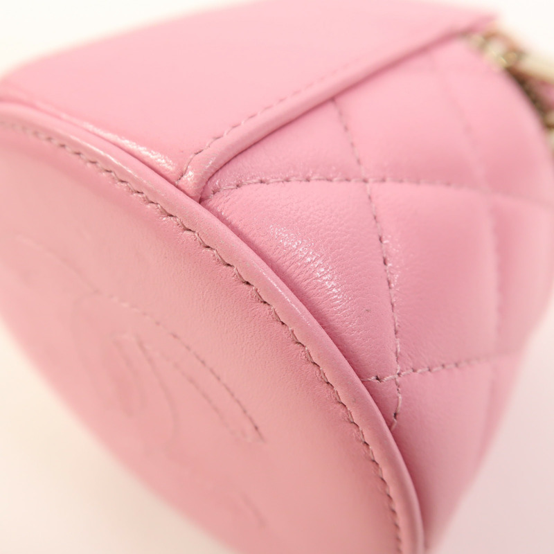 CHANEL 羊皮皮革Hand Bag金扣手挽袋-12