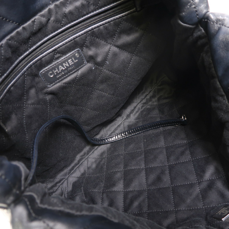 CHANEL 牛皮皮革Chanel 22 Small銀扣鏈帶肩背袋-4