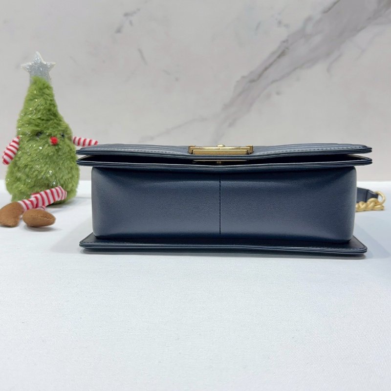 CHANEL 藍金羊 BOY 25-5