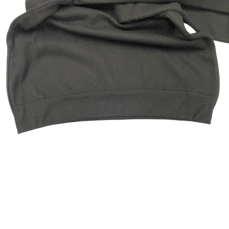 CHANEL 香奈兒 高領LOGO上衣 喀什米爾羊毛 黑色 42碼-5