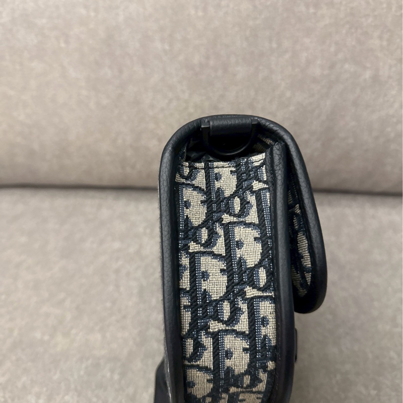 DIOR saddle老花圓馬鞍包-1