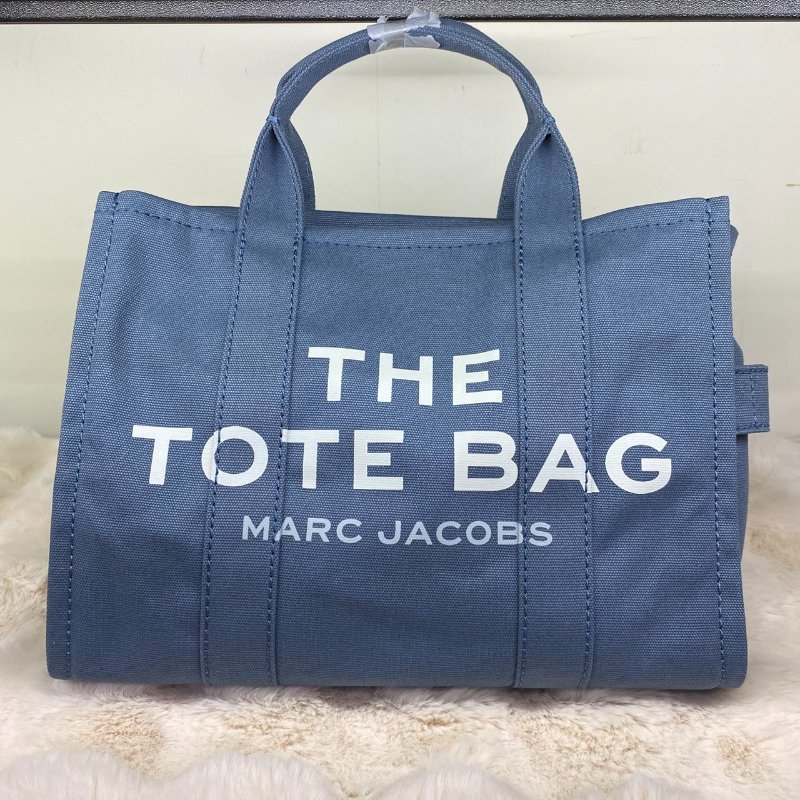 MJ 帆布托特包(藍)-0