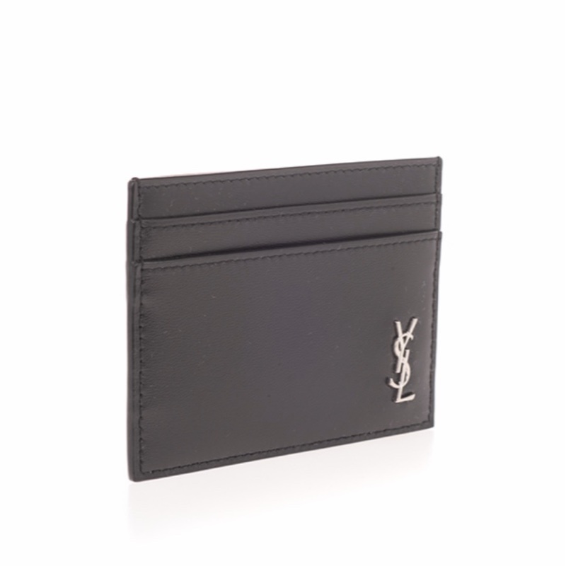 Saint Laurent 男士 logo標牌卡夾均碼碼10.5X0.5X7.5CM-3
