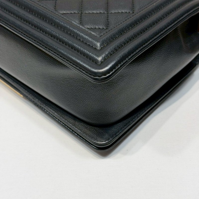 CHANEL 黑金牛 BOY 25-6