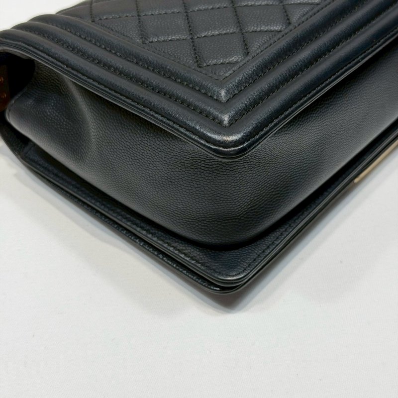 CHANEL 黑金牛 BOY 25-7