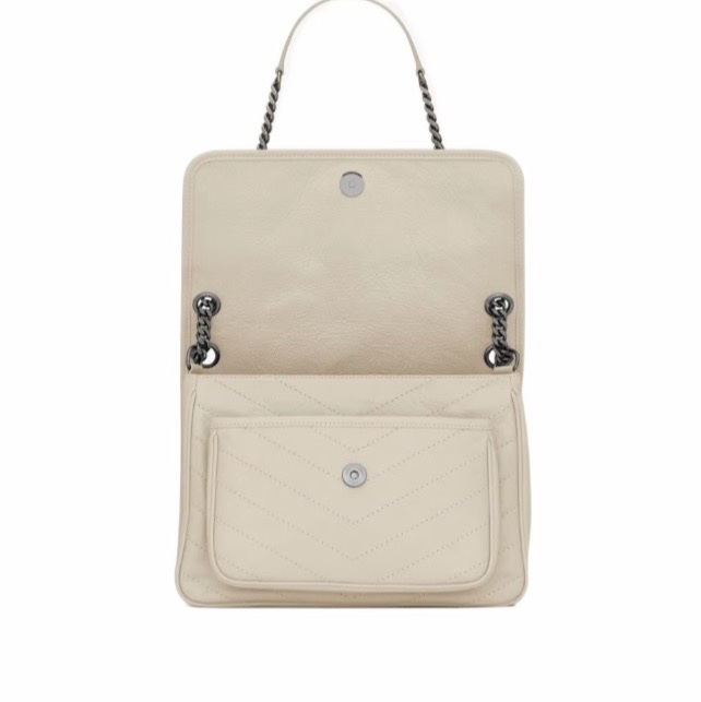 Saint Laurent 女士 NIKI中號折疊復古單肩包均碼碼中號、28cm*8.3cm*20cm-1