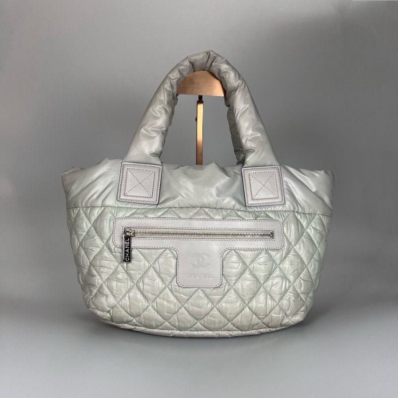 CHANEL 空氣包淺灰14開-0