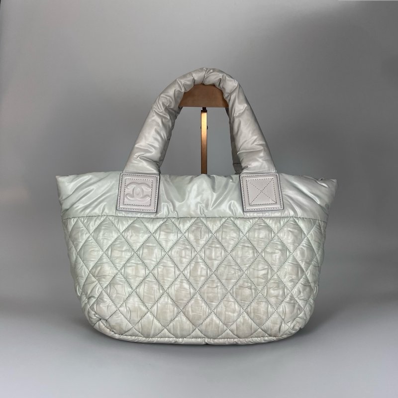 CHANEL 空氣包淺灰14開-1