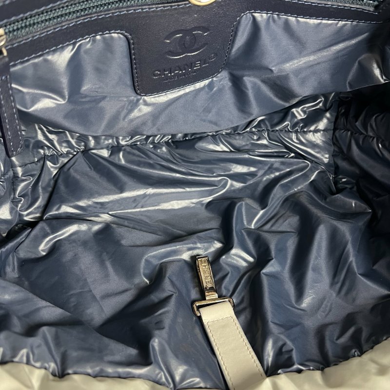 CHANEL 空氣包淺灰14開-6