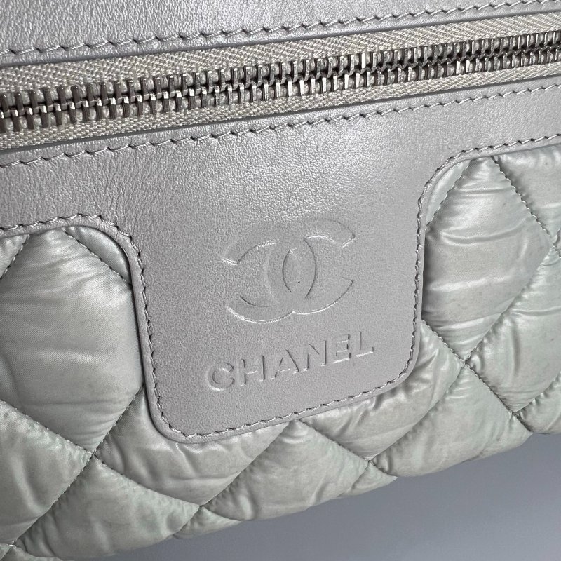 CHANEL 空氣包淺灰14開-8