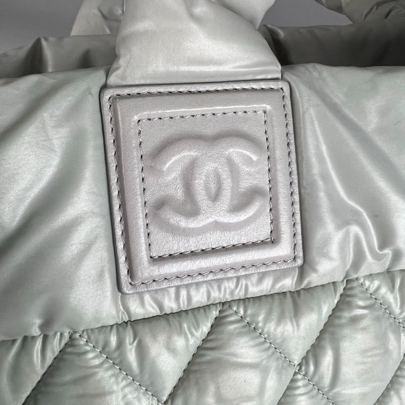 CHANEL 空氣包淺灰14開-9