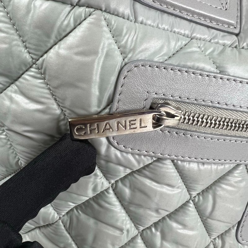 CHANEL 空氣包淺灰14開-10