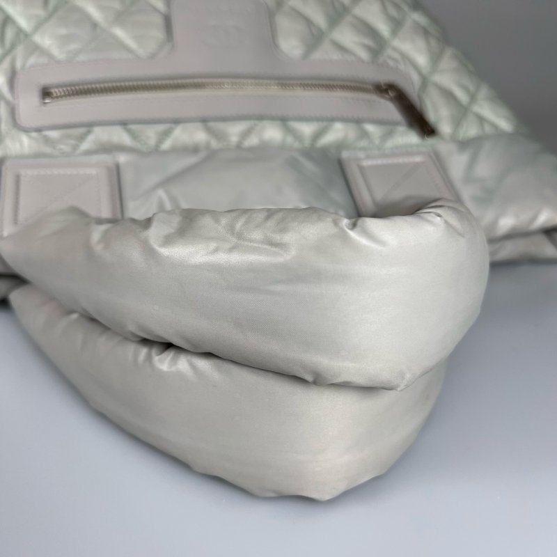 CHANEL 空氣包淺灰14開-11