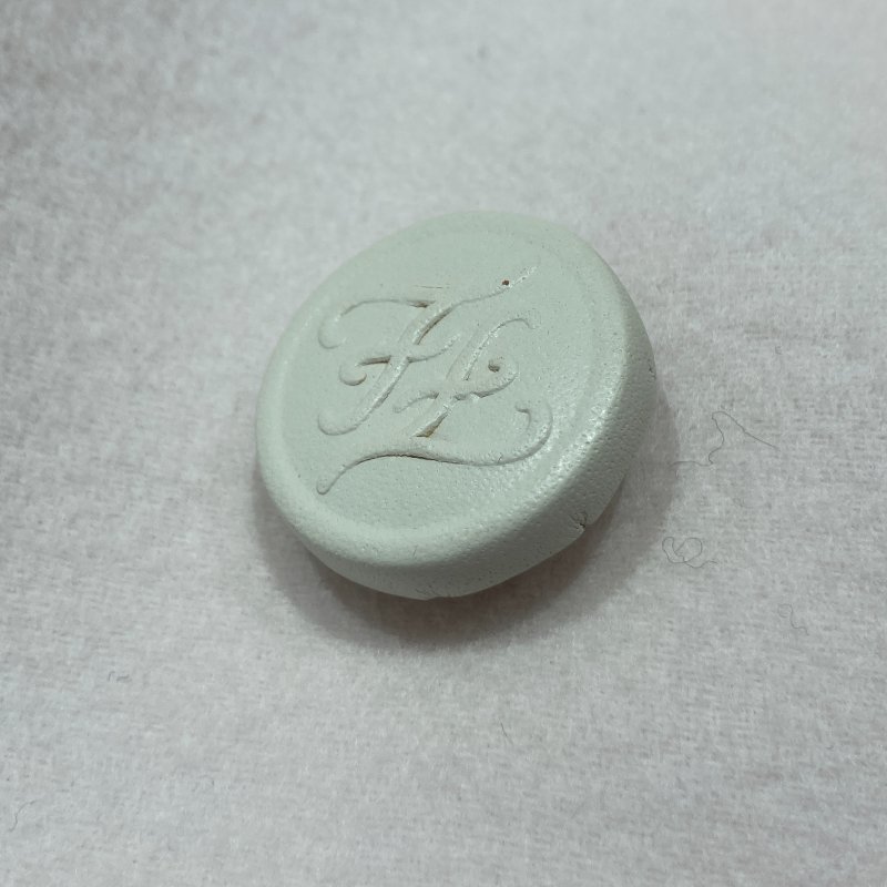 FENDI 芬迪 雙排扣大衣 白色 FF 圖案襯裡-3