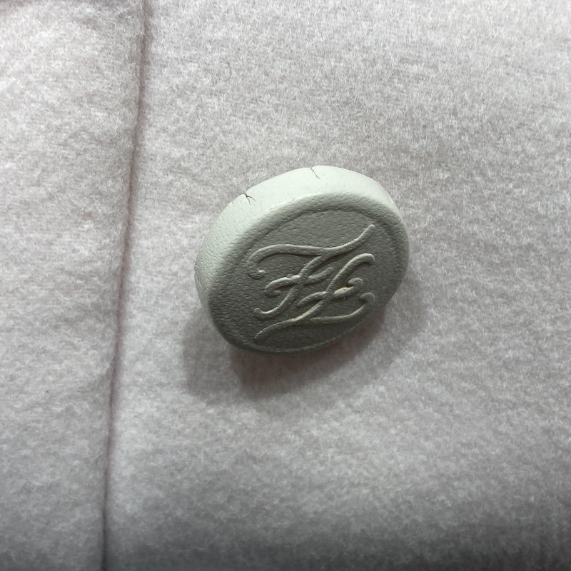 FENDI 芬迪 雙排扣大衣 白色 FF 圖案襯裡-7