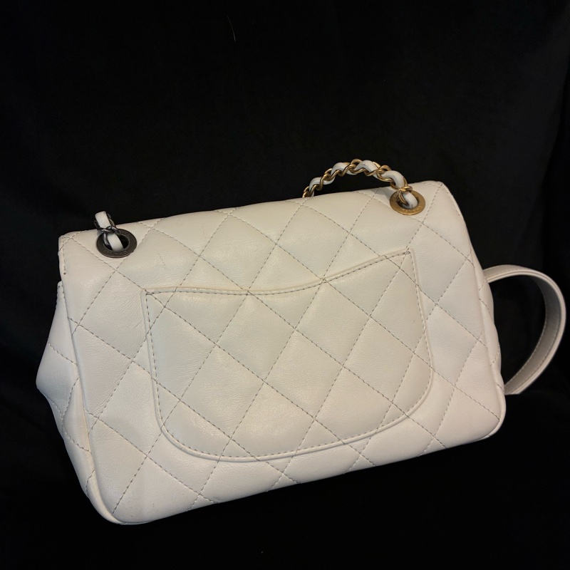 Chanel髮夾白coco鏈包 特殊款-6