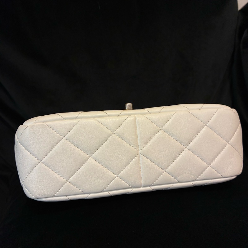 Chanel髮夾白coco鏈包 特殊款-7