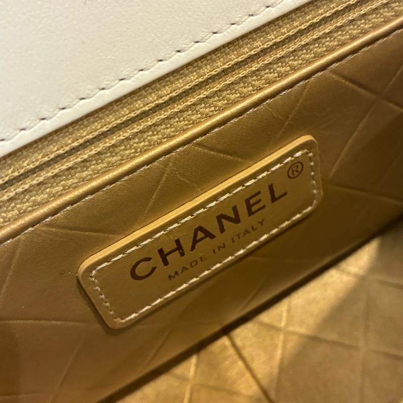 Chanel髮夾白coco鏈包 特殊款-20