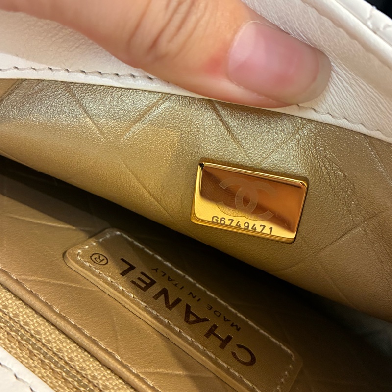 Chanel髮夾白coco鏈包 特殊款-21