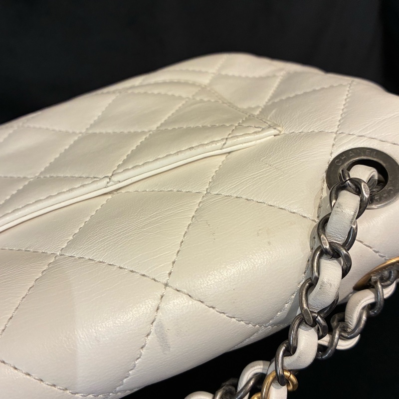 Chanel髮夾白coco鏈包 特殊款-26