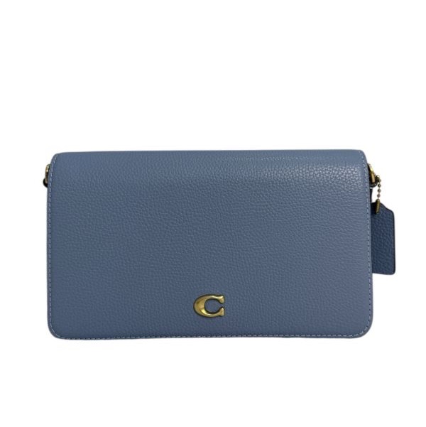 Coach 全新拋光鵝卵石斜背包-2