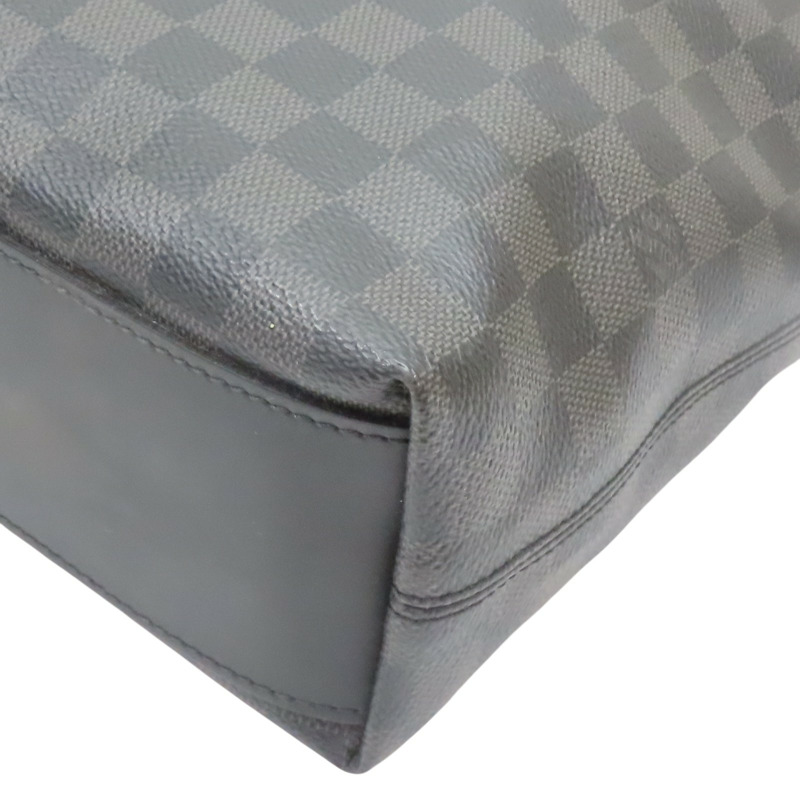 黑色 棋盤格 帆布 Skyline 手提/斜背 两用包【LOUIS VUITTON LV 路易威登】 N41456-12