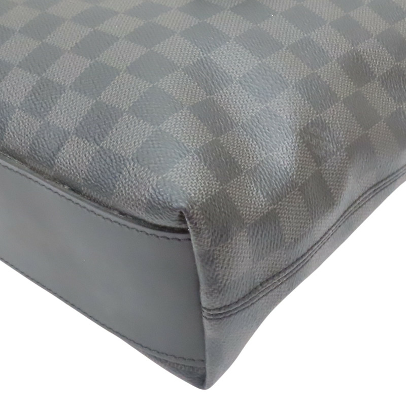 黑色 棋盤格 帆布 Skyline 手提/斜背 两用包【LOUIS VUITTON LV 路易威登】 N41456-14