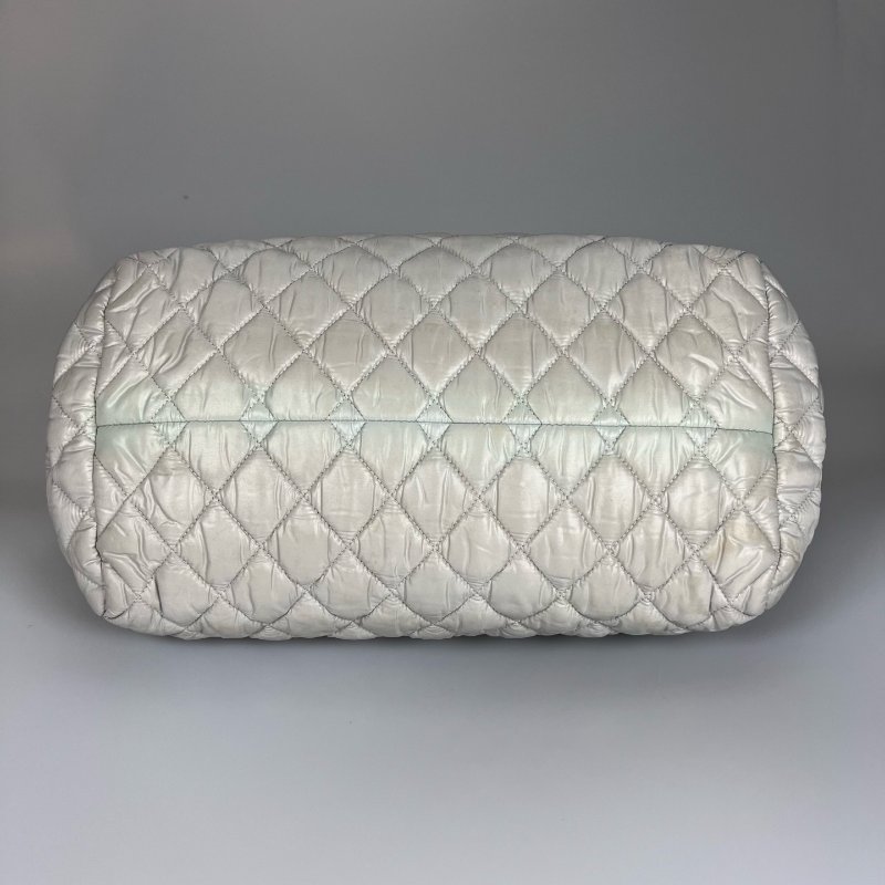 CHANEL 空氣包淺灰 大款 13開-4