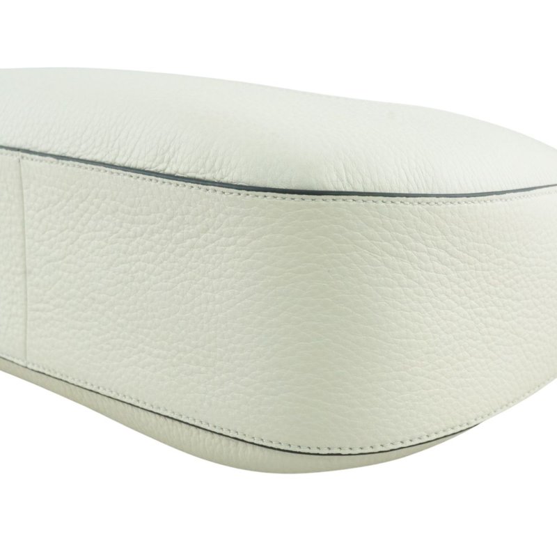 PRADA VITELLO PHENIX 白色牛皮斜背包-9