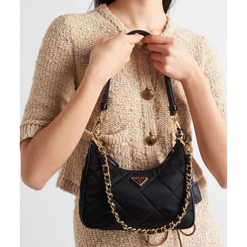 Prada 女士 Re-Edition 1995迷你單肩包均碼碼MINI、22cm*6cm*18cm-5