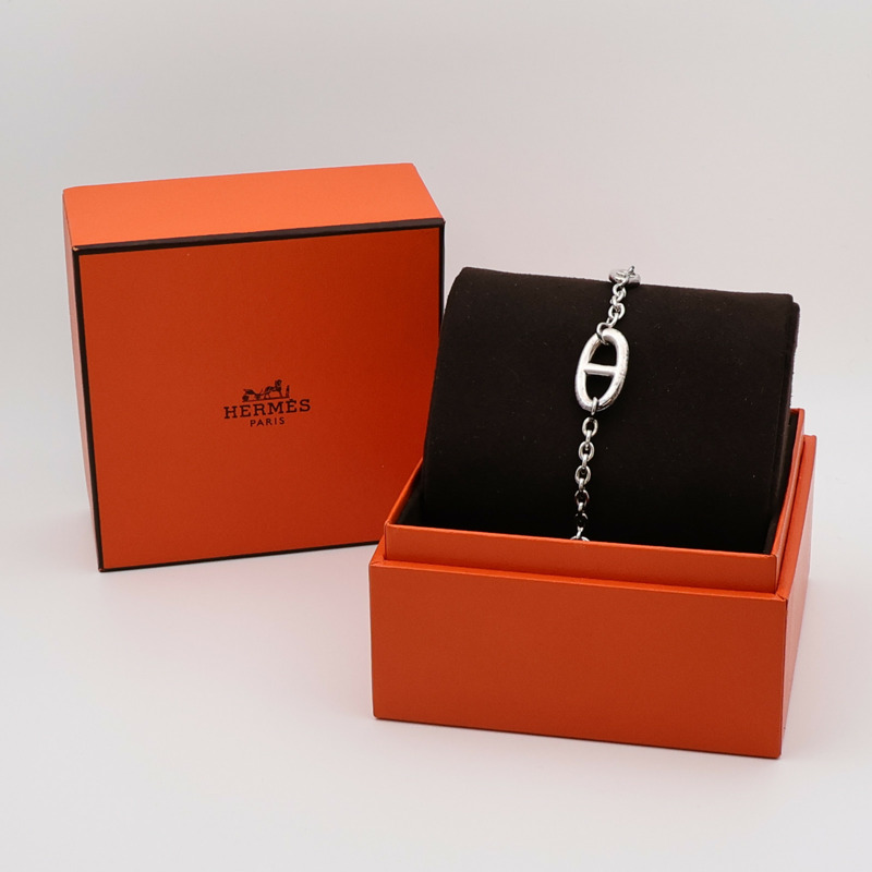 HERMES 925純銀Farandole Bracelet手鏈-12