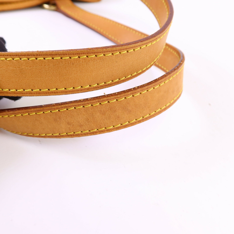 LOUIS VUITTON Monogram Batignolles金扣手挽袋棕色-14