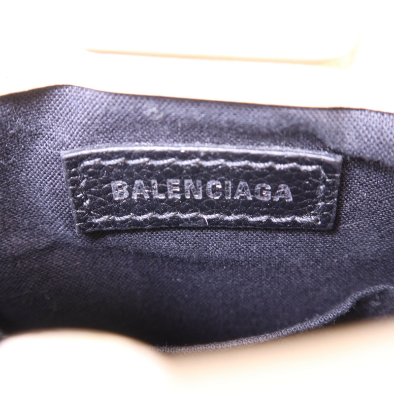 BALENCIAGA 牛皮皮革Phone Holder銀扣手挽肩背兩用袋-5