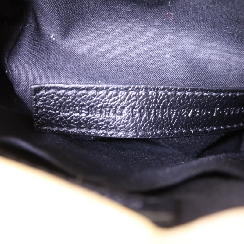 BALENCIAGA 牛皮皮革Phone Holder銀扣手挽肩背兩用袋-6