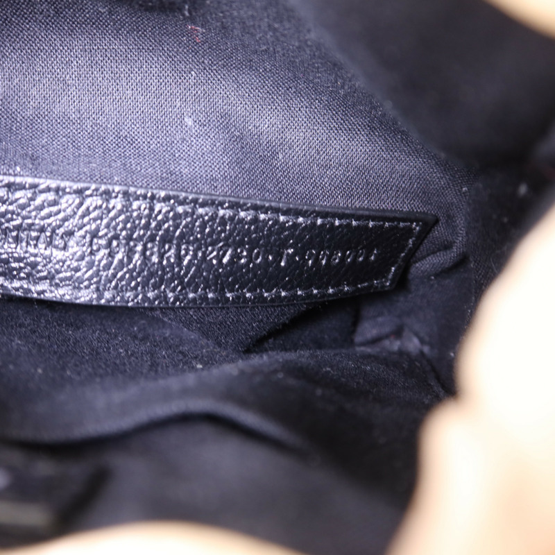 BALENCIAGA 牛皮皮革Phone Holder銀扣手挽肩背兩用袋-7