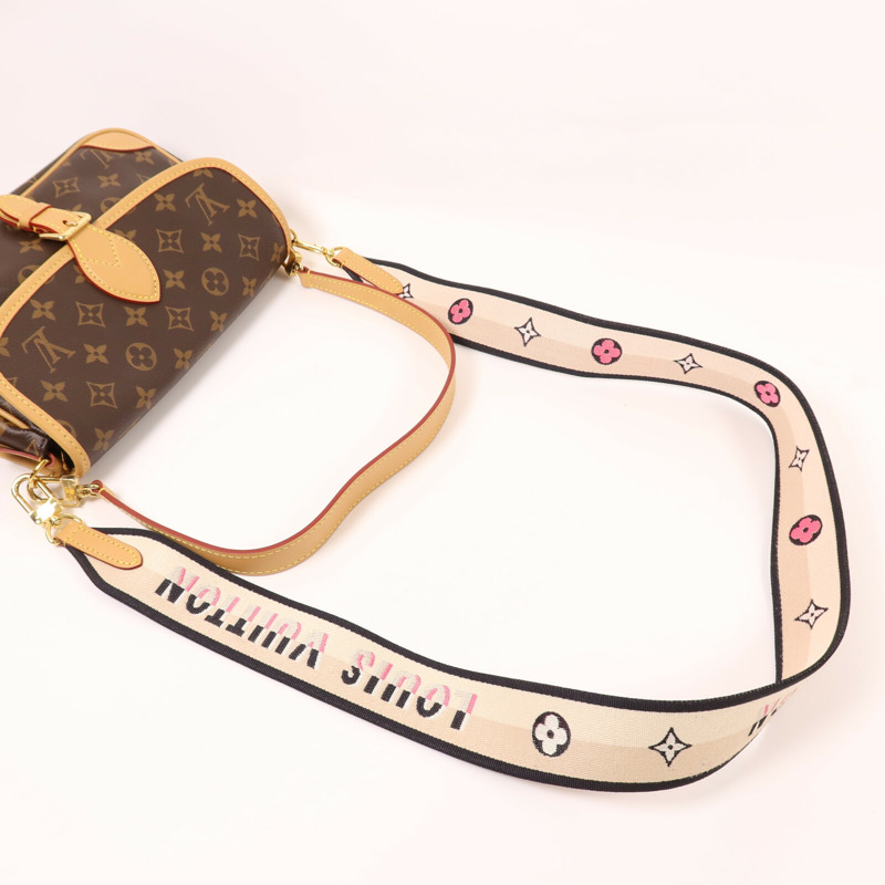 LOUIS VUITTON Monogram Diane金扣手挽肩背兩用袋-6