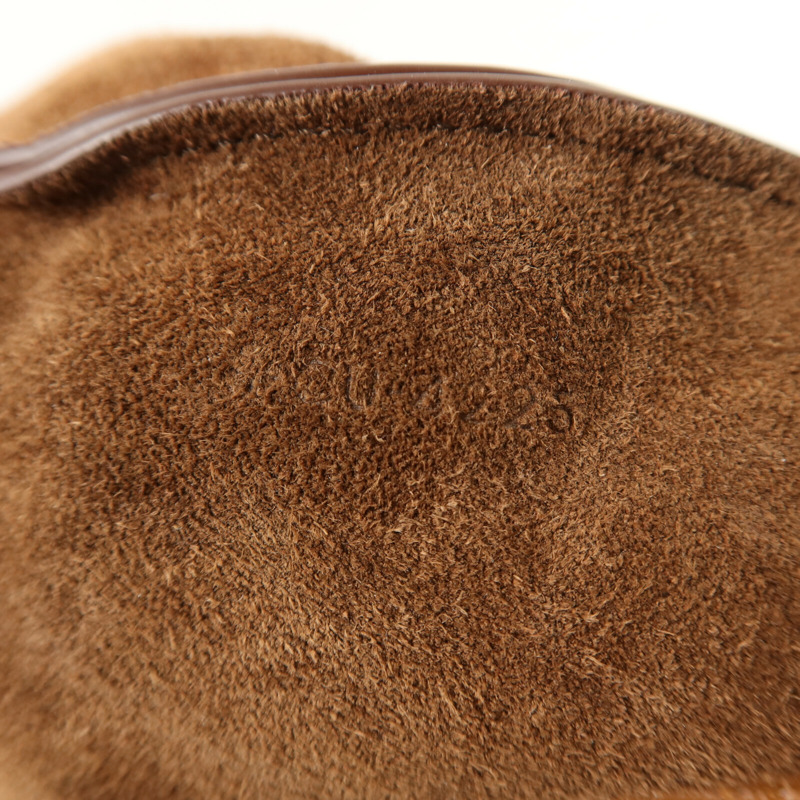 CELINE 牛皮皮革Halfmoon Soft Han金扣手挽肩背兩用袋-8