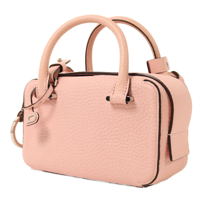 Delvaux 牛皮皮革Cool Box Mini銀扣手挽肩背兩用袋-2