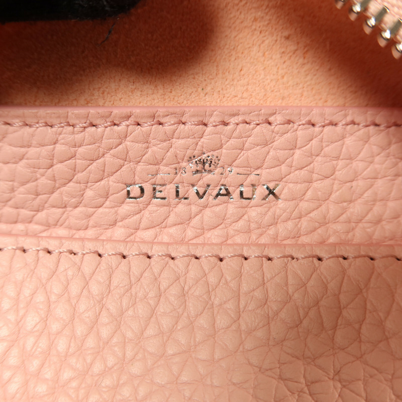 Delvaux 牛皮皮革Cool Box Mini銀扣手挽肩背兩用袋-5