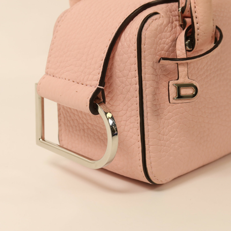 Delvaux 牛皮皮革Cool Box Mini銀扣手挽肩背兩用袋-10