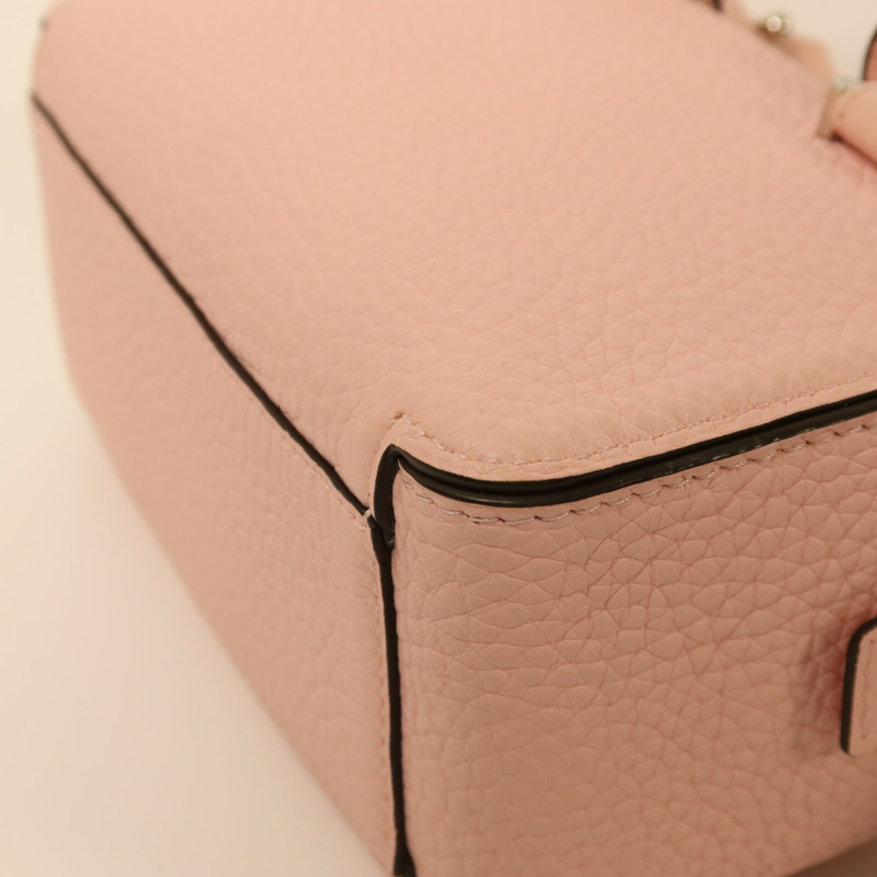 Delvaux 牛皮皮革Cool Box Mini銀扣手挽肩背兩用袋-14