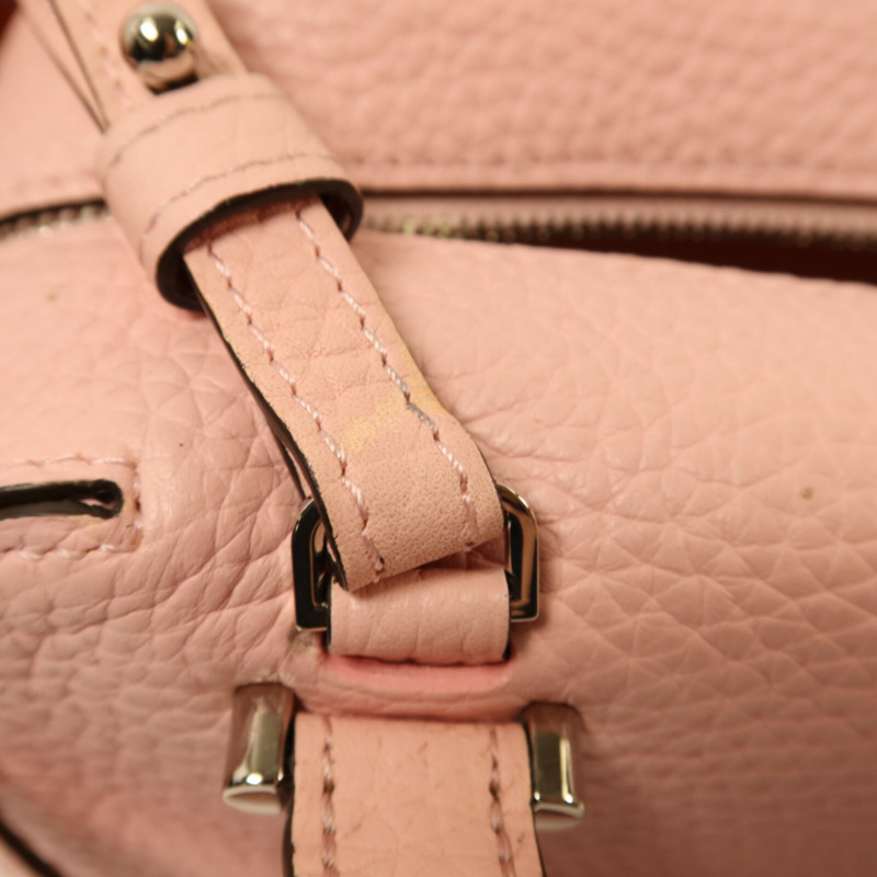 Delvaux 牛皮皮革Cool Box Mini銀扣手挽肩背兩用袋-17