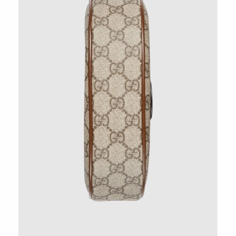 Gucci 女士 INTERLOCKING G 半月形迷你單肩包均碼碼MINI、22cm*5cm*12.5cm-7