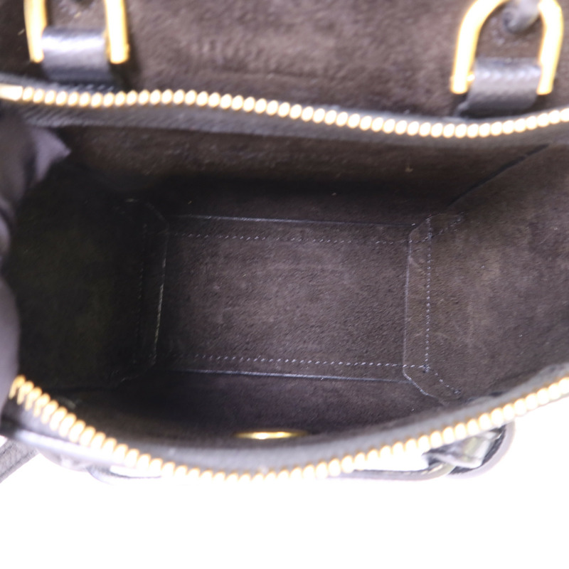 CELINE 牛皮皮革Pico Belt Bag金扣手挽肩背兩用袋-4