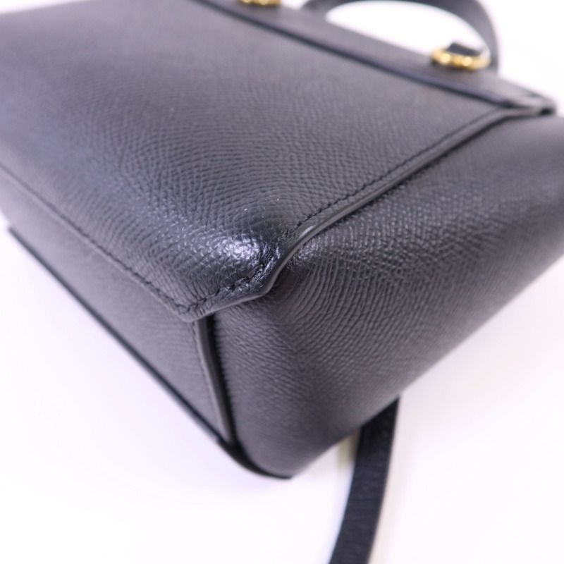 CELINE 牛皮皮革Pico Belt Bag金扣手挽肩背兩用袋-13