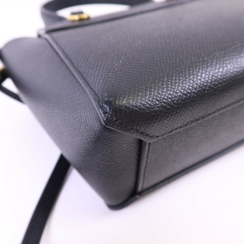 CELINE 牛皮皮革Pico Belt Bag金扣手挽肩背兩用袋-14