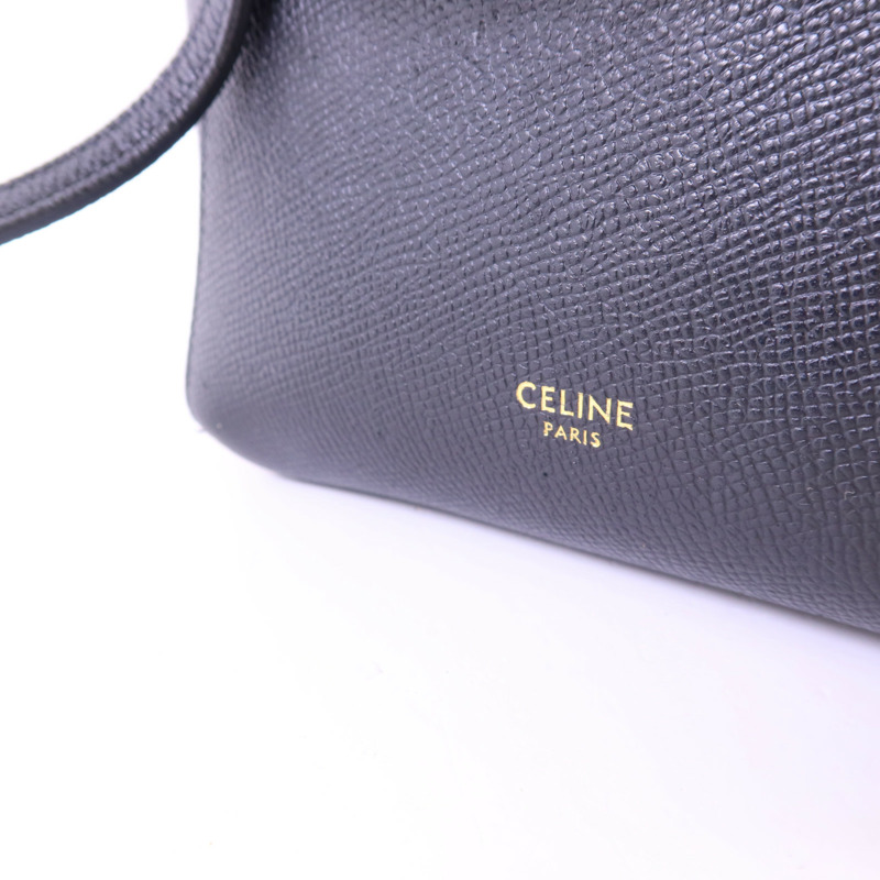 CELINE 牛皮皮革Pico Belt Bag金扣手挽肩背兩用袋-16