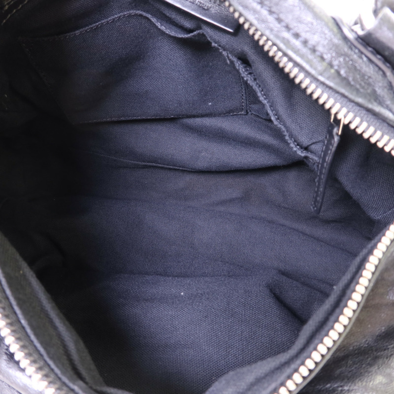 GIVENCHY 牛皮皮革Pandora Medium銀扣手挽肩背兩用袋-4